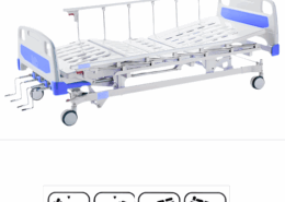3 Function Semi Fowler Bed 3-function adjustable hospital bed for patient comfort and care