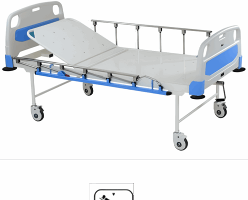 Hospital Semi Fowler Cot Hospital Semi Fowler cot with single-function adjustable backrest