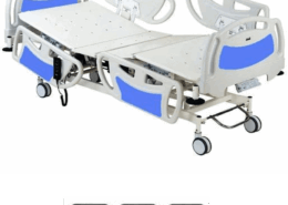 Electric 3 Function Hospital Cot Motorized hospital bed with three adjustable functions for patient comfort