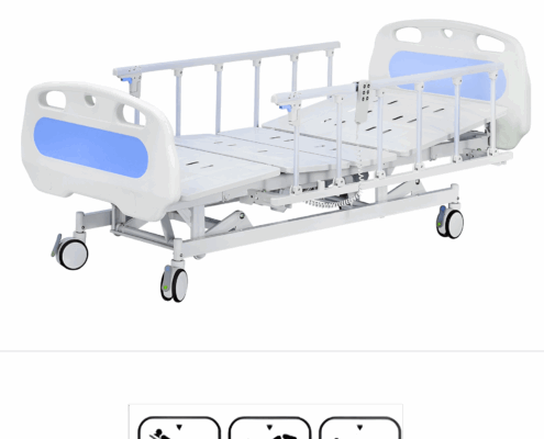 Semi Fowler Cot 3 Function Hospital Semi Fowler cot with three-function adjustment for enhanced patient care