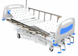 Premium 3 Function Semi Fowler Cot Premium Semi Fowler cot with three adjustable functions for patient comfort