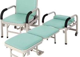 Reclining chair Reclining hospital chair with adjustable backrest for patient comfort