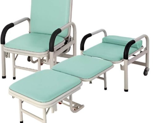 Reclining chair Reclining hospital chair with adjustable backrest for patient comfort