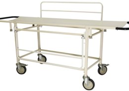 STRETCHER TROLLEY - STARTER Hospital stretcher trolley with wheels for patient transfer