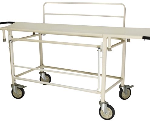 STRETCHER TROLLEY - STARTER Hospital stretcher trolley with wheels for patient transfer